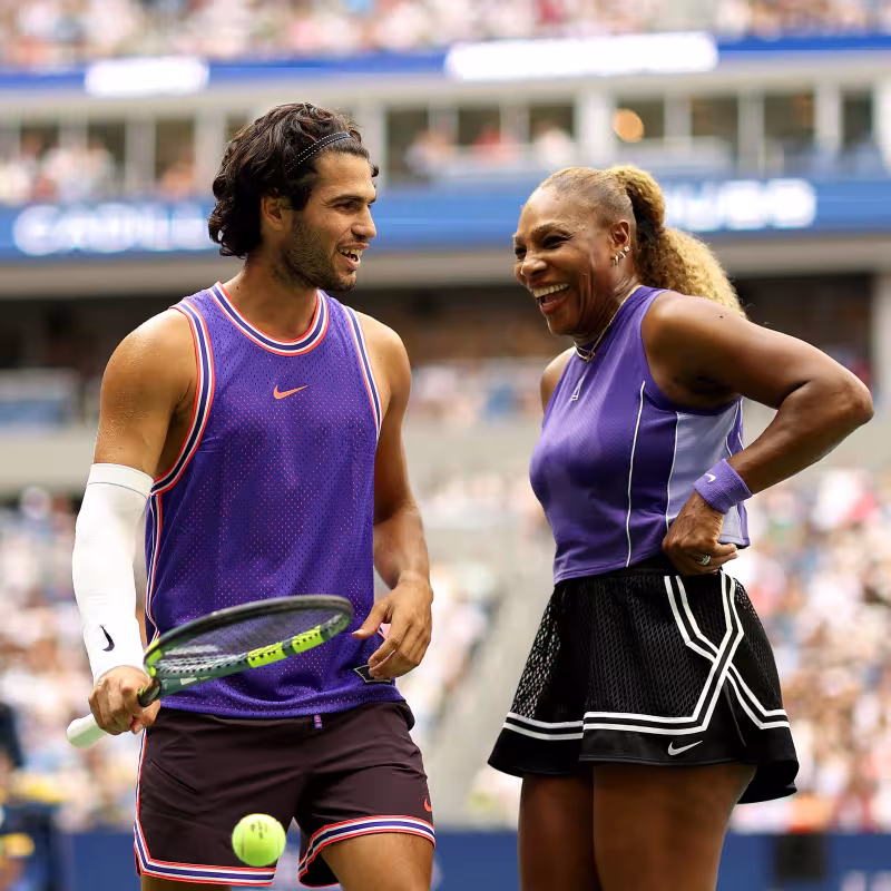 Serena Williams, sur Alcaraz : « Il a une énergie incroyable, il est toujours en train de sourire et de s'amuser ». Photo : Gettyimages