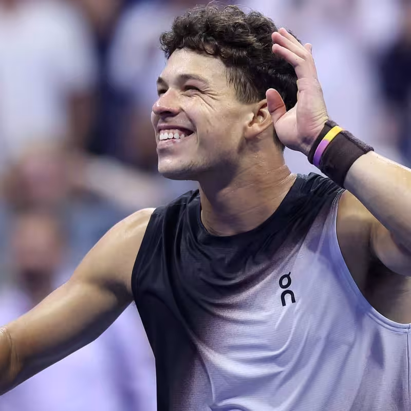 Ben Shelton, semifinal schedule for the US Open 2026. Photo: Getty Images