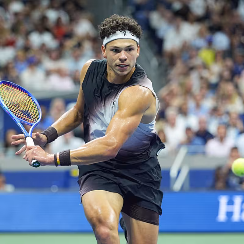 Shelton, a Zverev: "Eres el mejor jugador del mundo este año". Fuente: Getty Images.