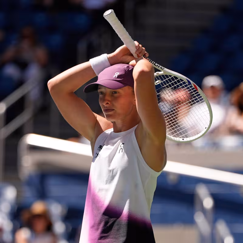 Swiatek, after squandering a 5-0 lead against Zheng: “I started missing and nothing worked.” Photo: Getty Images