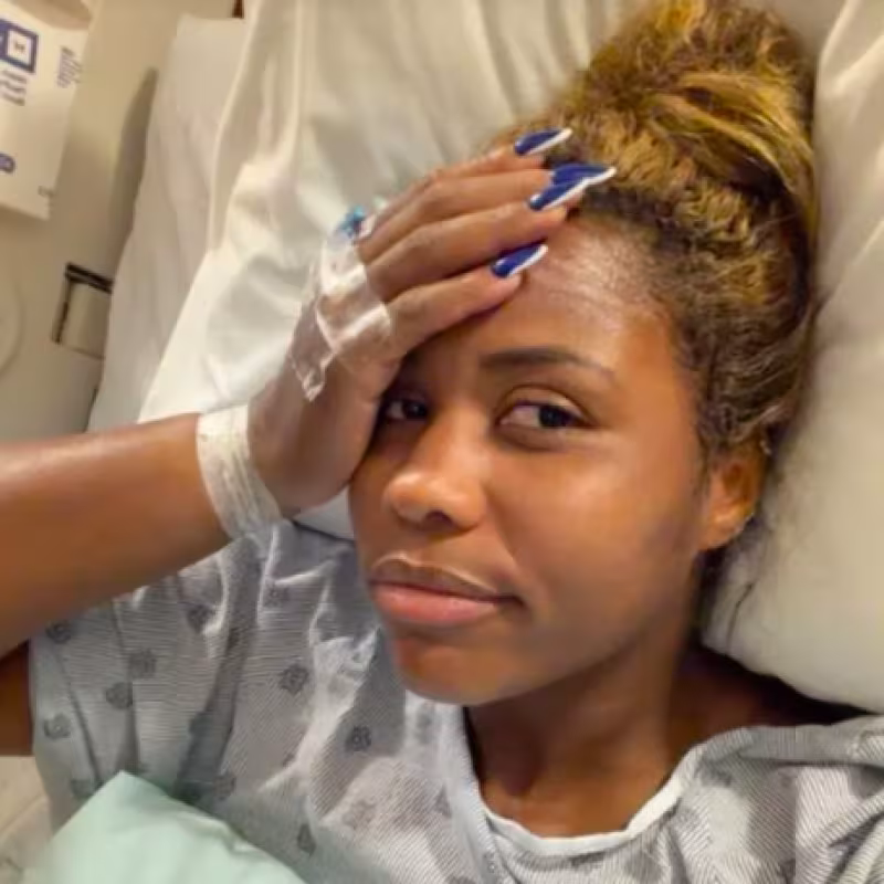 Taylor Townsend se lleva un susto: de ganar el US Open a terminar en el hospital. Fuente: Instagram