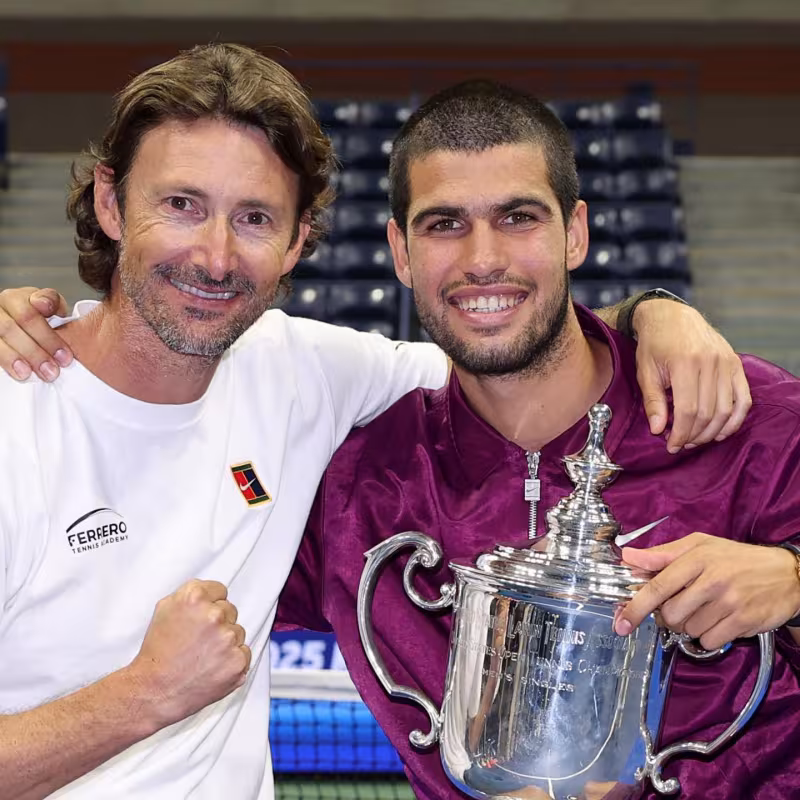 “Se Ferrero smette di allenare Sinner, aiuterebbe Alcaraz”. Foto: Gettyimages