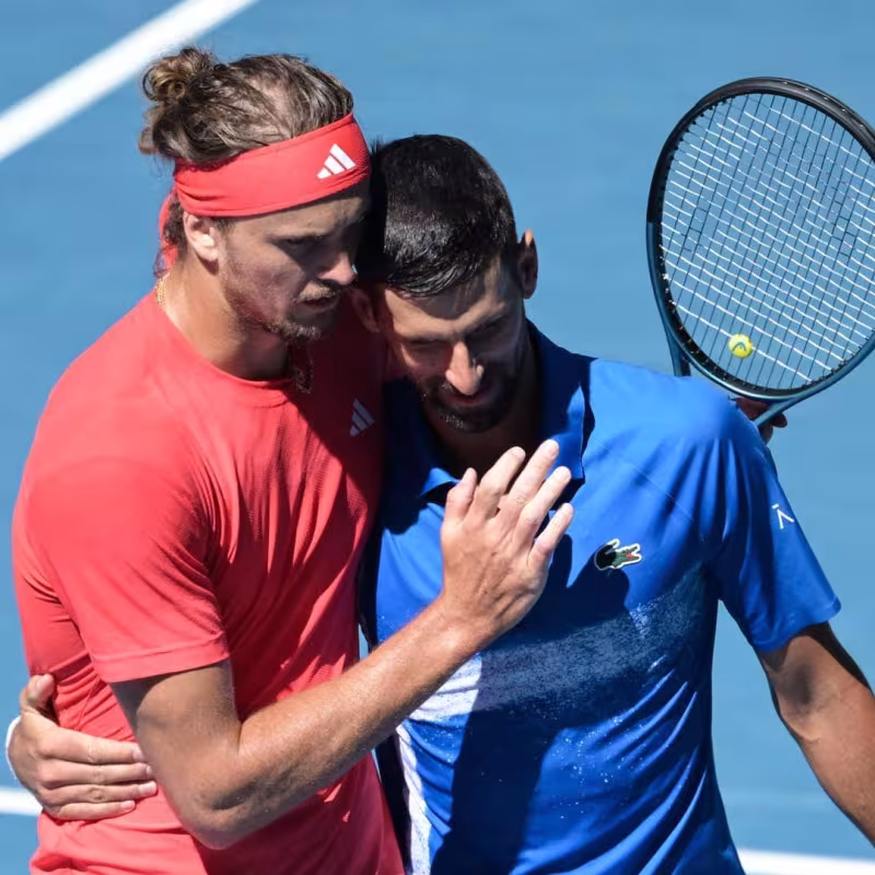 Zverev y Djokovic se podrían ver en Tokio. Foto: Getty