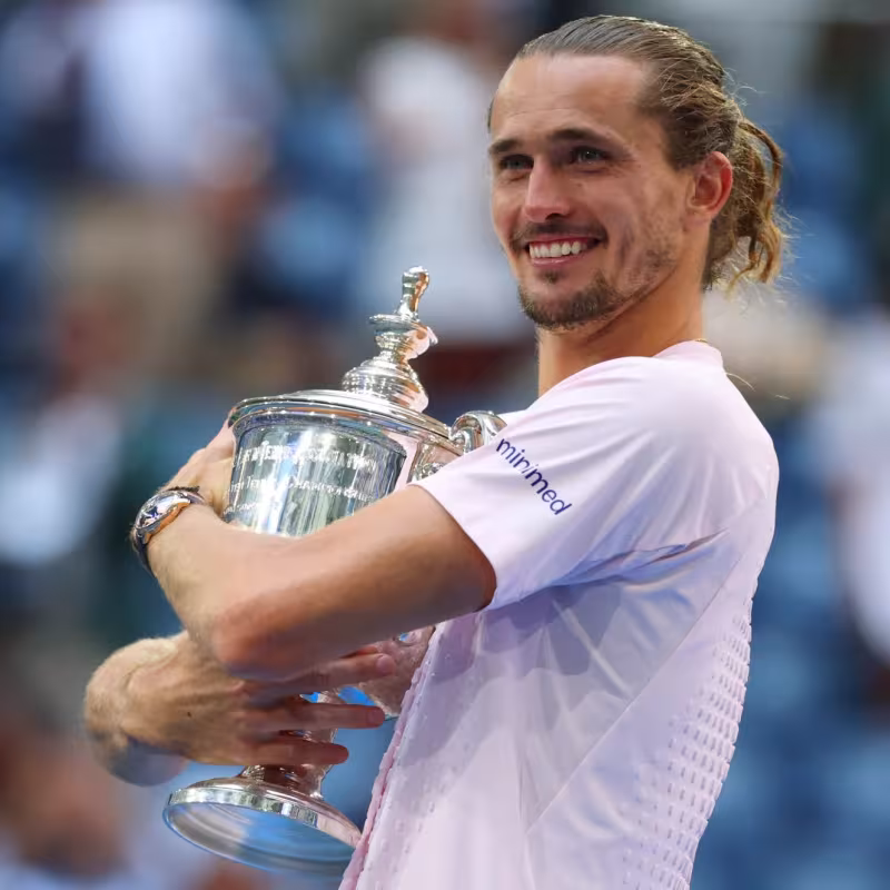 Zverev: “He esperado 30 años para ganar un Grand Slam y he conseguido dos en tres meses”. Foto: Gettyimages