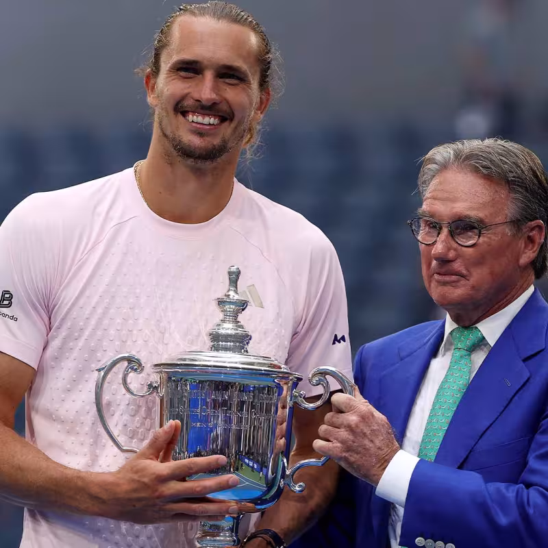 Zverev podría ser el próximo número uno del mundo.