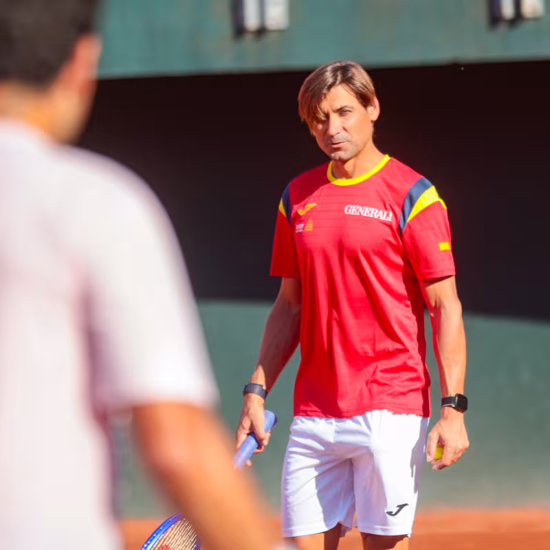 ¿A quién puede entrenar Ferrer en 2027? Foto: RFET