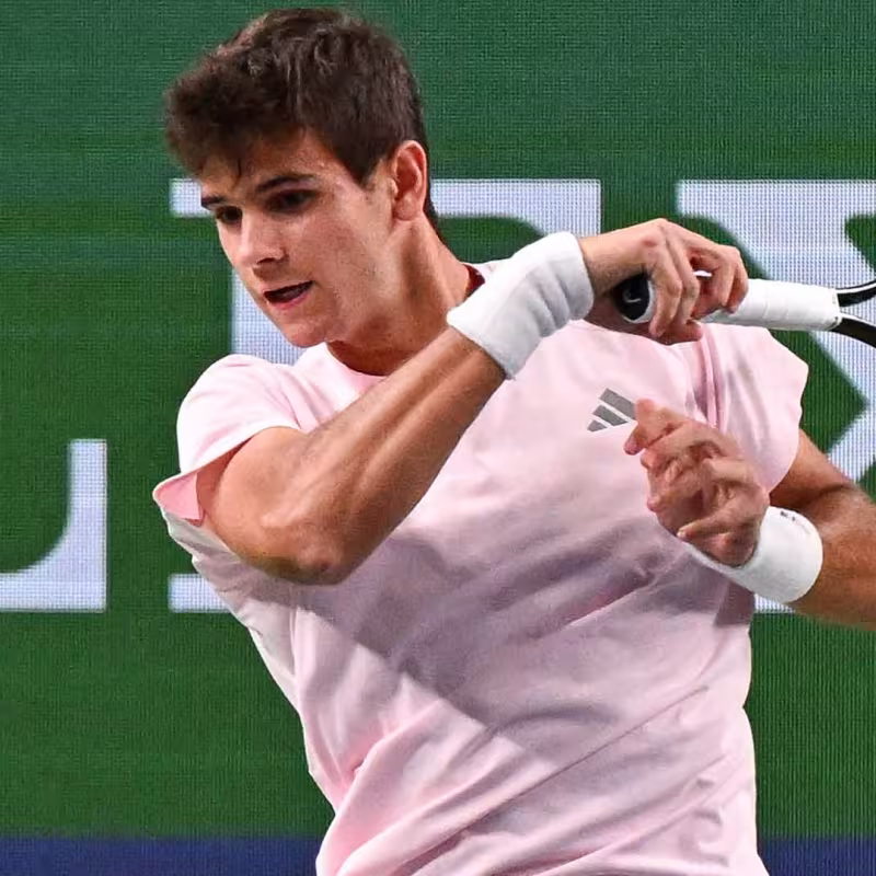 A qué hora y dónde ver el próximo partido de Jódar ante Medvedev en Shanghái. Fuente: ATP.