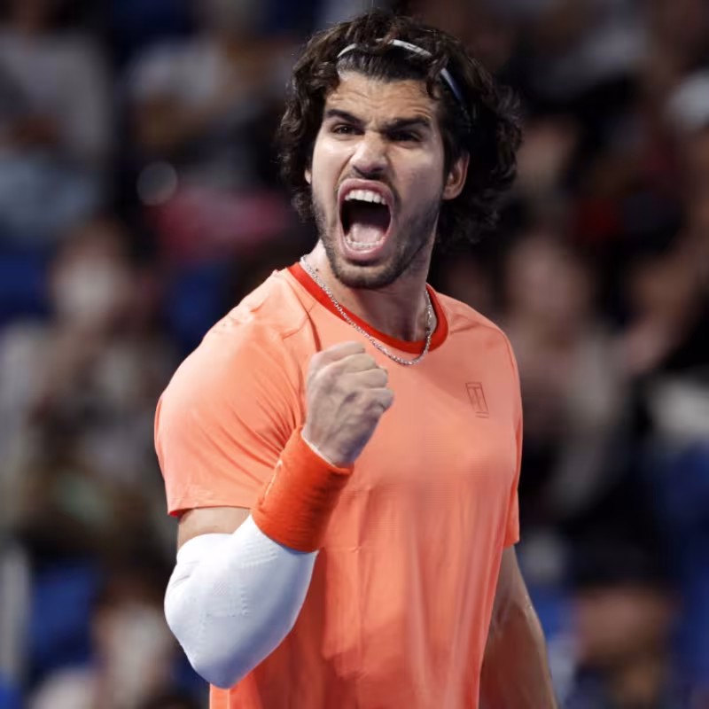 A che ora gioca Alcaraz il prossimo partita a Tokyo. Foto: Getty