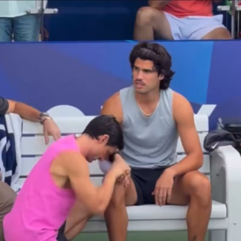 Alcaraz, makeover in Shanghai. Photo: gettyimages