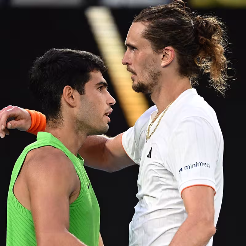 Alcaraz s'incline devant Zverev : “C'est un numéro un plus que mérité”. Photo : Gettyimages