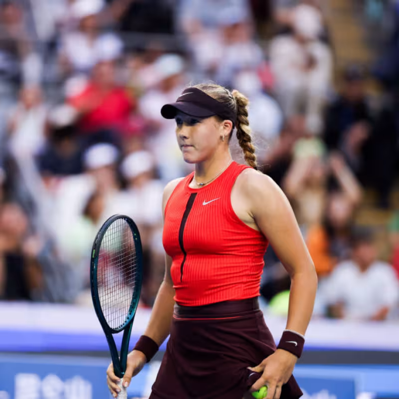 Andreeva atteint les demi-finales de Pékin et dépasse Gauff au classement. Source : Getty Images.