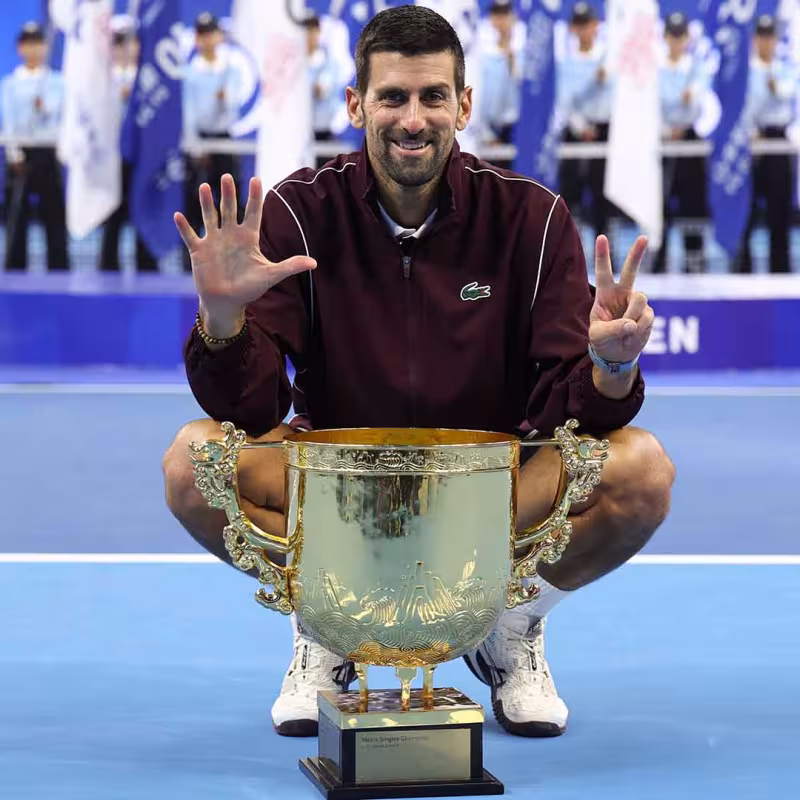 Race ATP. La baja de Sinner propicia una lucha entre Djokovic y Jódar