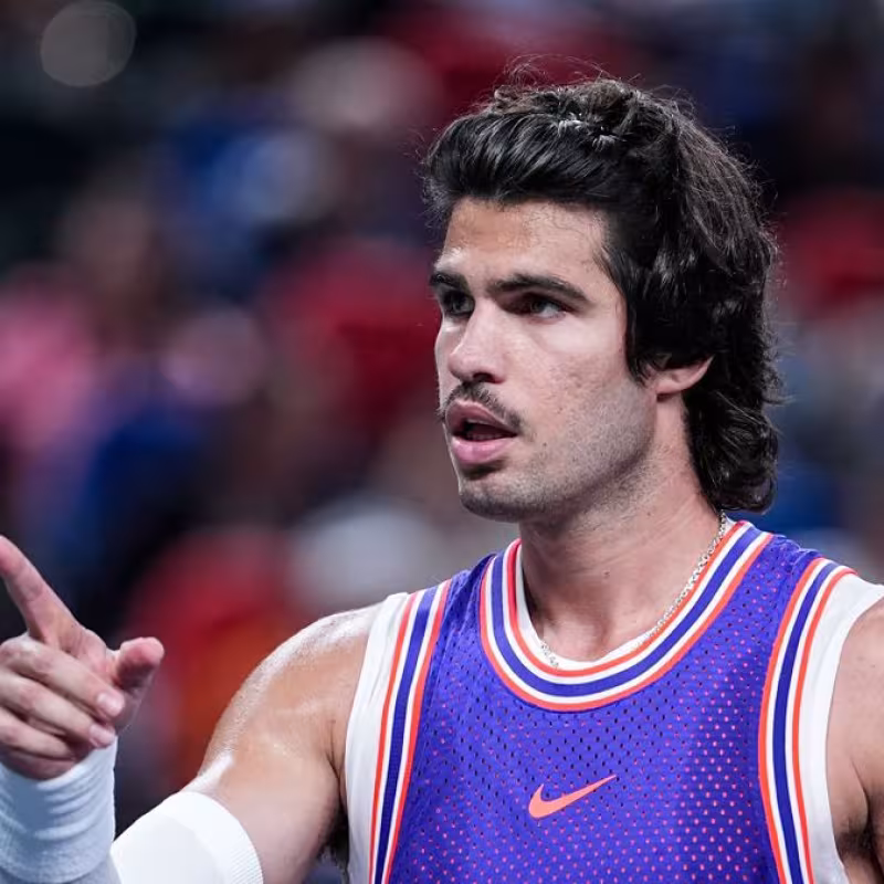 Carlos Alcaraz, a che ora gioca contro Bergs a Shanghai. Foto: gettyimages