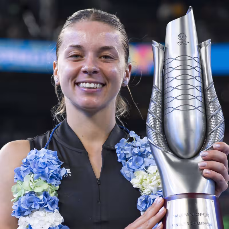 Chwalinska, campeona en Wuhan.