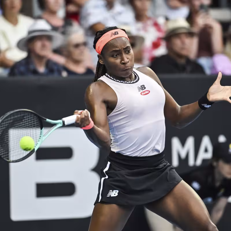 Elise Mertens defeats champion Coco Gauff and marks her significant breakthrough at the WTA Beijing. Source: Getty