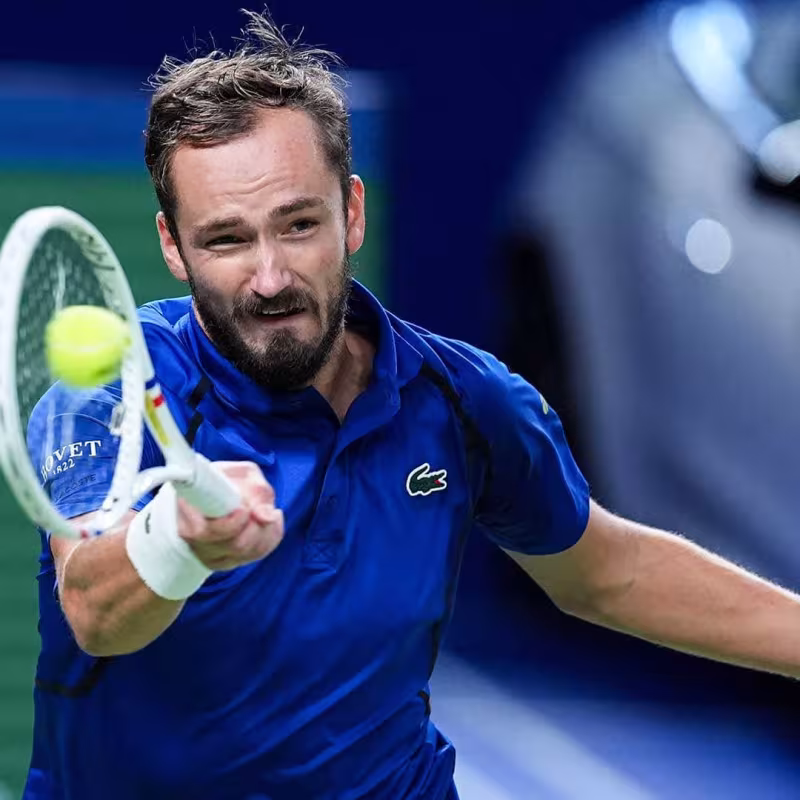 Daniil Medvedev registered in Almaty. Photo: gettyimages