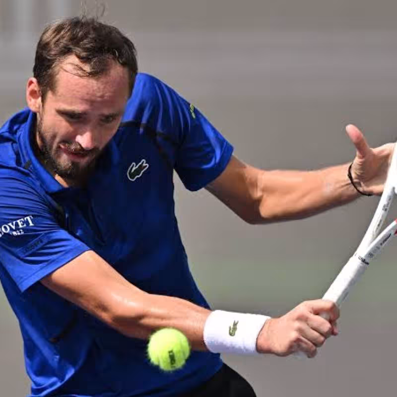 Daniil Medvedev, carattere in campo. Foto: gettyimages