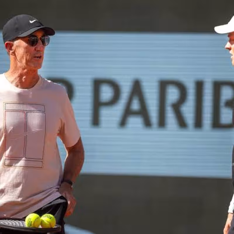 Darren Cahill, alejamiento de Sinner. Foto: gettyimages