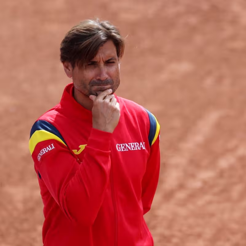 David Ferrer speaks about Davidovich. Photo: Getty Images
