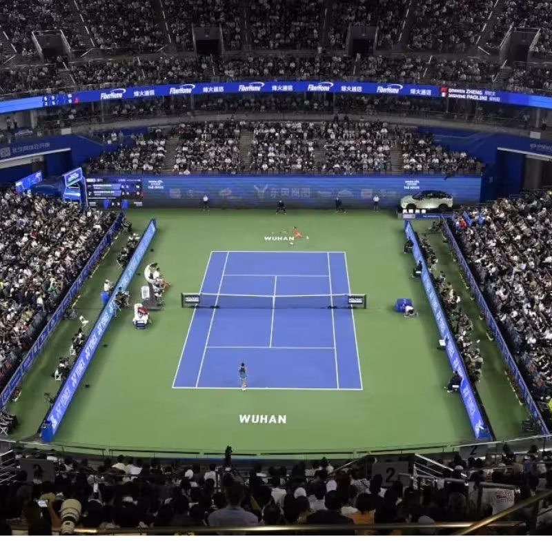 La dernière championne du WTA 1000 de Wuhan ne pourra pas défendre son titre cette année. Photo : WTA