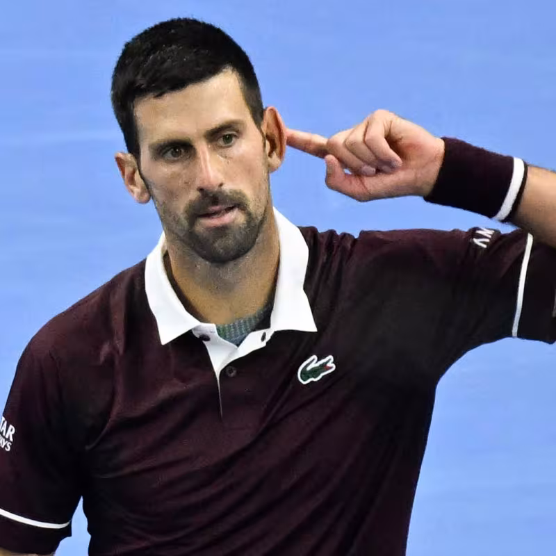 "Ne sous-estimez pas Djokovic : quand il dit qu'il veut quelque chose, la plupart du temps il l'obtient". Photo : Gettyimages