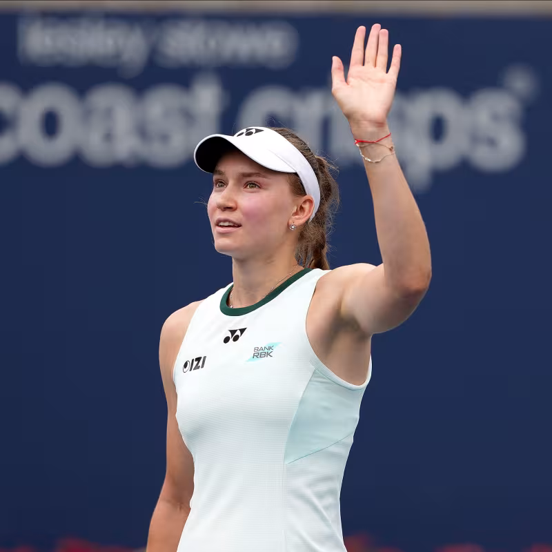 Elena Rybakina, histórico 2026 para el tenis femenino. Foto: gettyimages