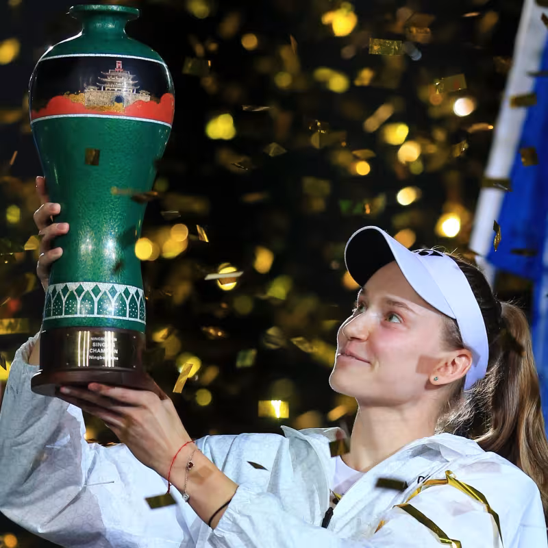 Elena Rybakina, posible número 1 final de año. Foto: gettyimages