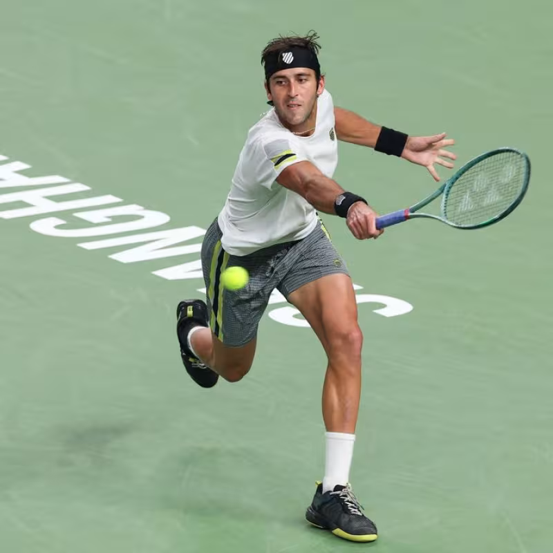 Tomas Martín Etcheverry eliminated in Shanghai. Photo: gettyimages