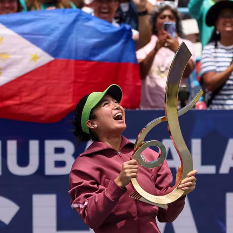 Grandes cambios en el calendario WTA: el 'efecto Eala' crea un nuevo torneo. Fuente: Getty Images.