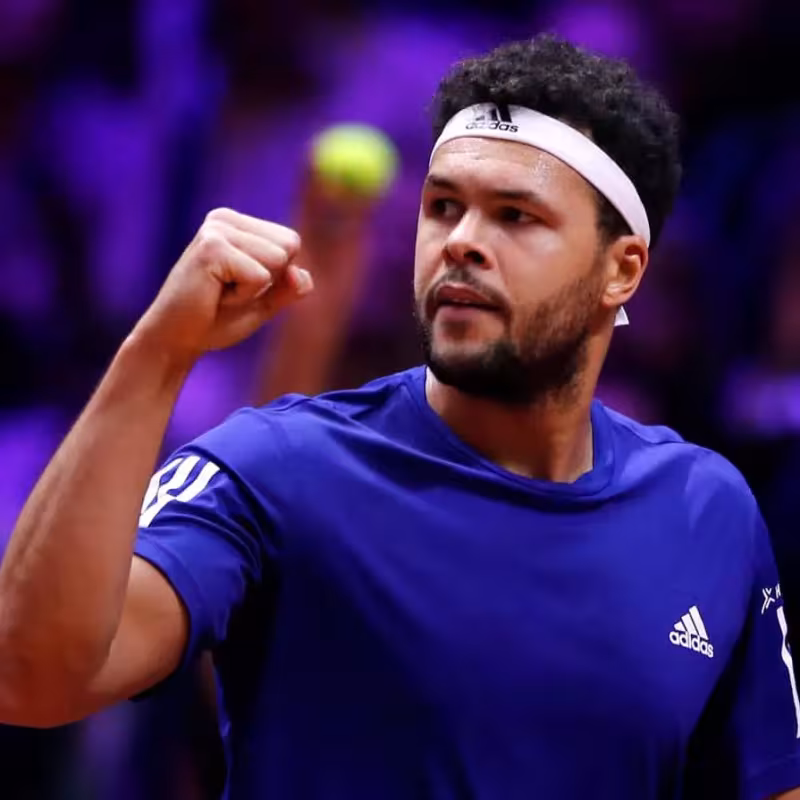 Jo-Wilfried Tsonga confie le rêve qu'il lui reste à réaliser dans le tennis : "Je l'ai dans le sang". Source : Getty