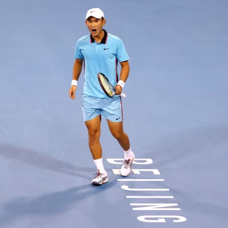 Juncheng Shang, dopo essere stato investito da Zverev all'ATP di Pechino: “Per la prima volta nella mia vita volevo lasciare il campo". Fonte: Getty