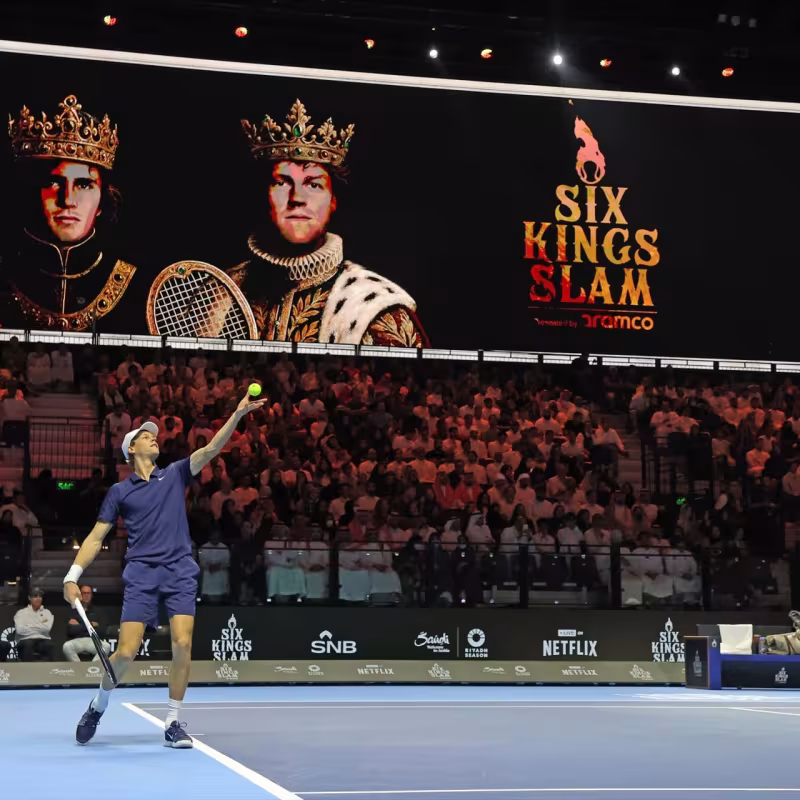 Le 'Six Kings Slam' est suspendu et se tiendra à la fin de l'année. Source : Getty Images.