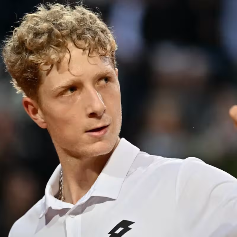 Martín Landaluce, fase previa del Masters 1000 de París. Foto: gettyimages