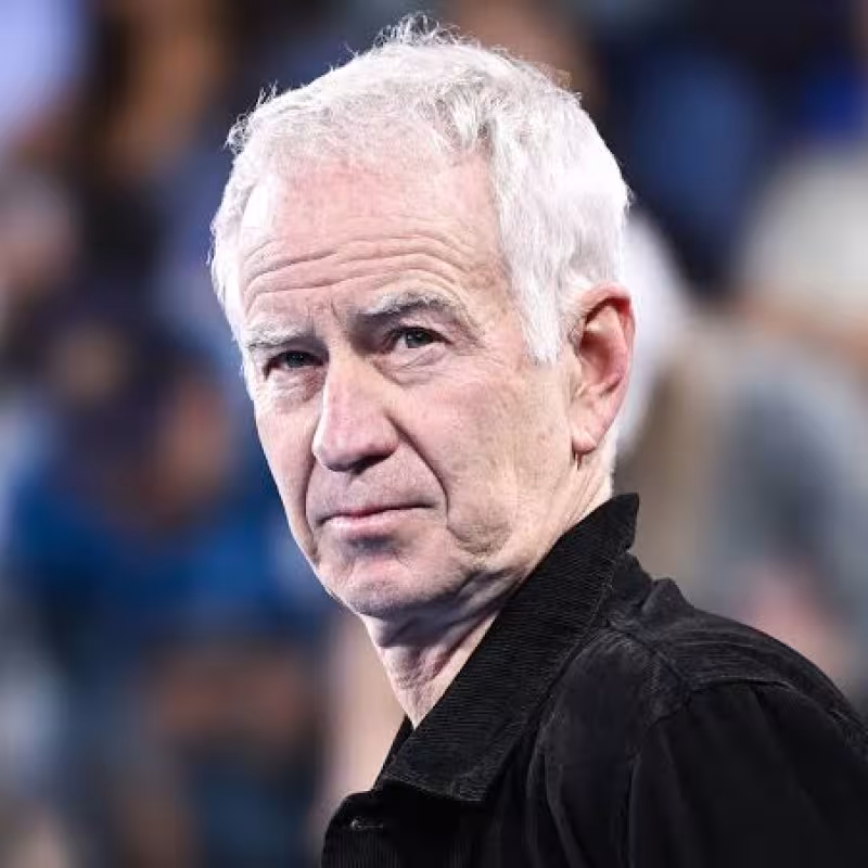McEnroe takes a jab at tennis players who complain about the schedule.