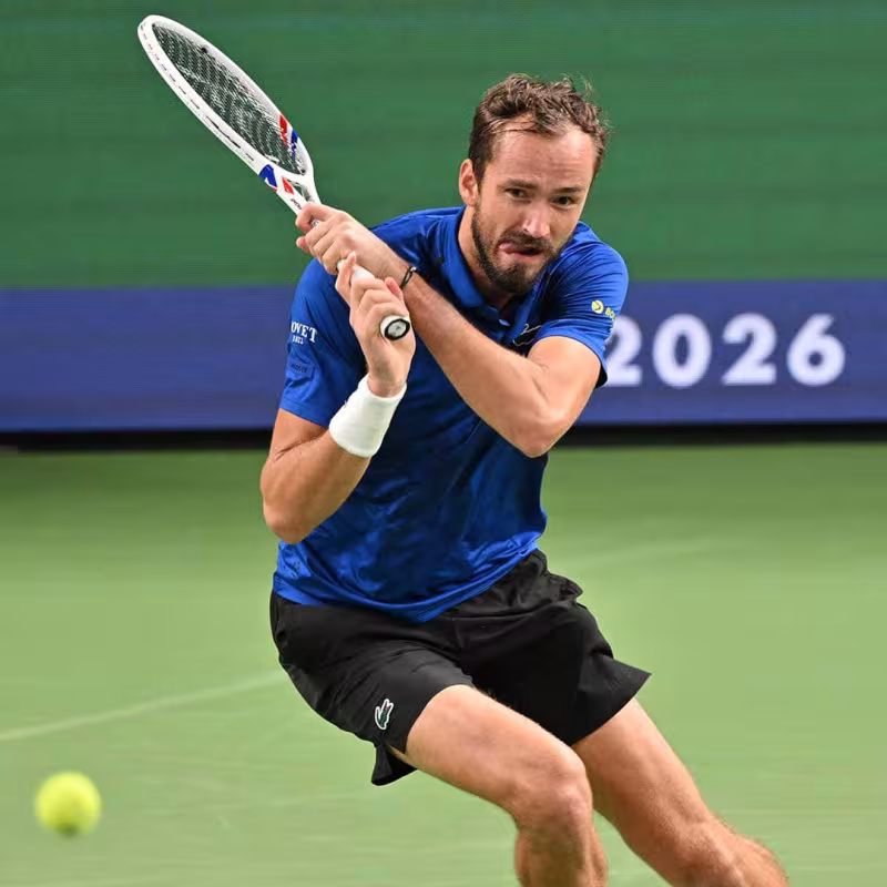 Medvedev desvela qué espera de su duelo ante Jódar en Shanghái. Fuente: ATP.