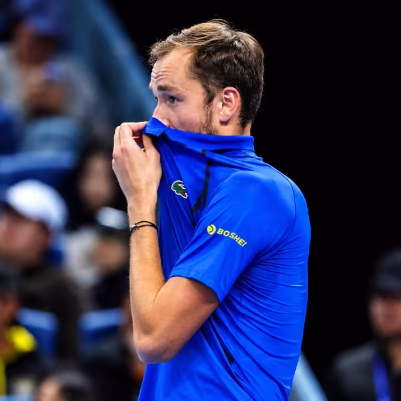Medvedev s'excuse. Photo : Getty