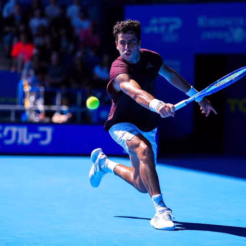 Munar va molto sul serio a Tokyo e aspetta già Alcaraz in semifinale. Foto: Gettyimages