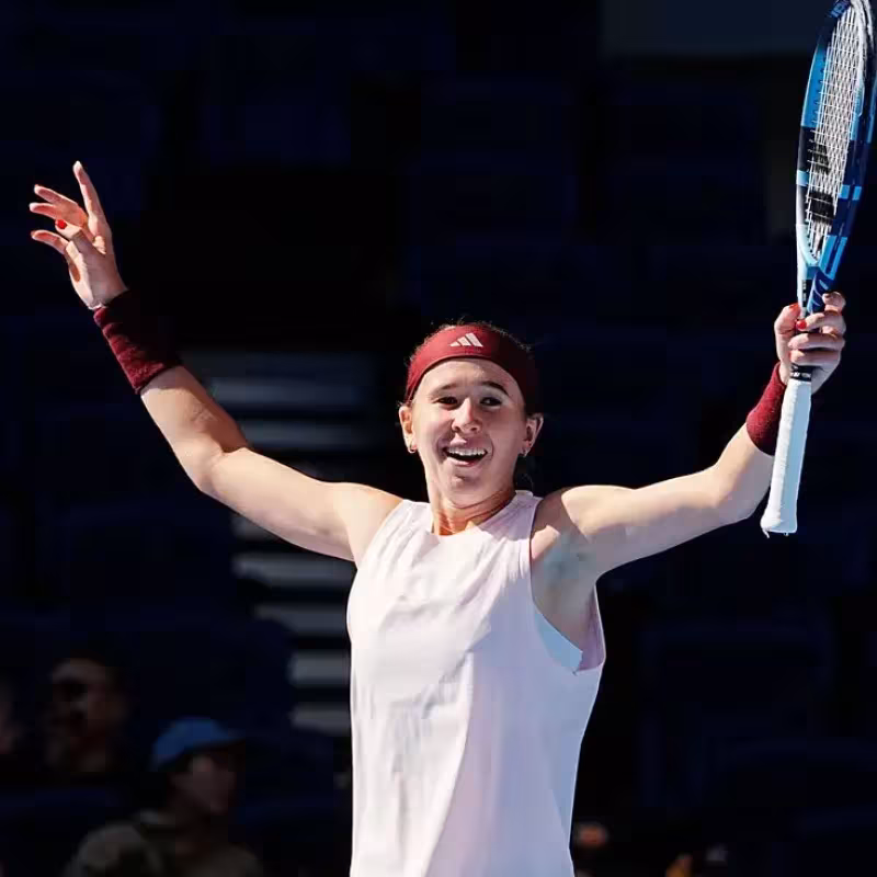 Una nueva estrella llama a la puerta: Nikola Bartunkova fulmina a Muchova y se mete en semifinales del WTA Pekín. Fuente: Getty