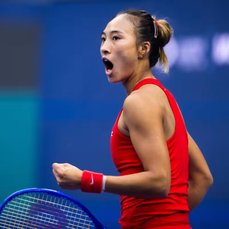 Qinwen Zheng, retour à l'élite. Photo : gettyimages