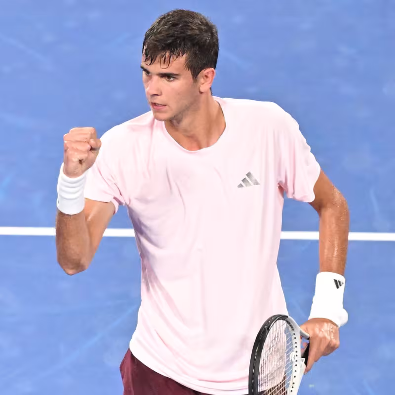Rafael Jódar, orden de juego en Shanghái el miércoles 14 de octubre. Foto: gettyimages