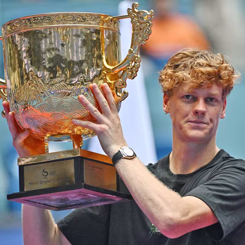 Sinner giocherà il torneo di Pechino fino al 2030. Fonte: Getty Images.