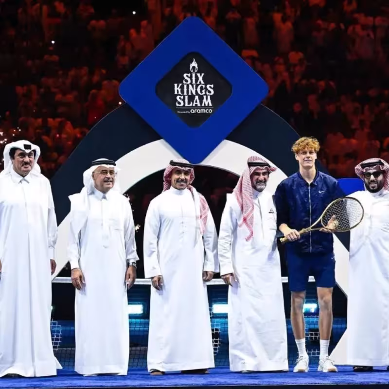 Il Six Kings Slam sorprende con il sostituto di Sinner. Foto: Gettyimages