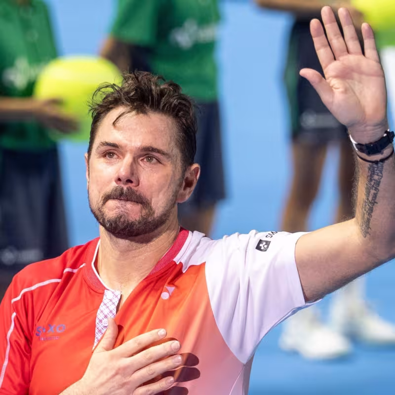 Wawrinka puso punto y final a su carrera.