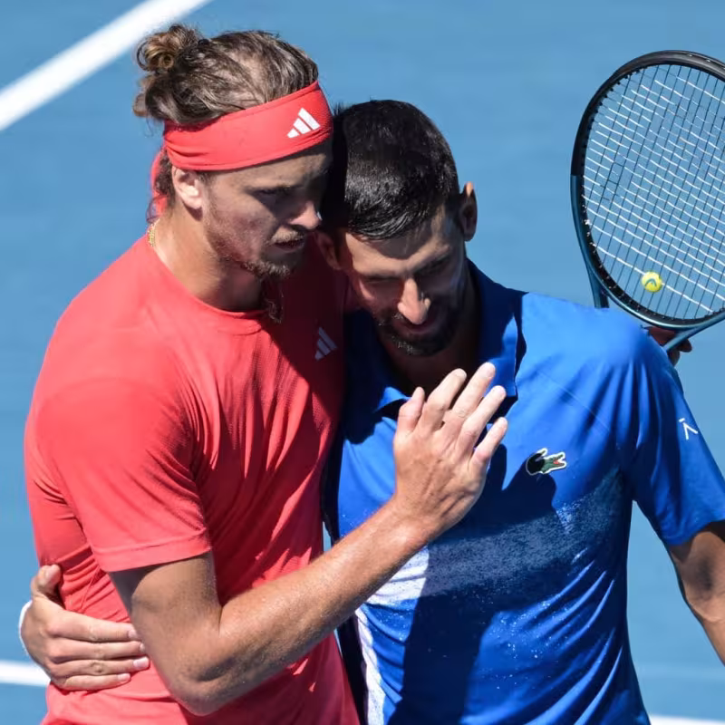 A qué hora y dónde ver el Djokovic-Zverev en cuartos del ATP Tokio. Fuente: Getty