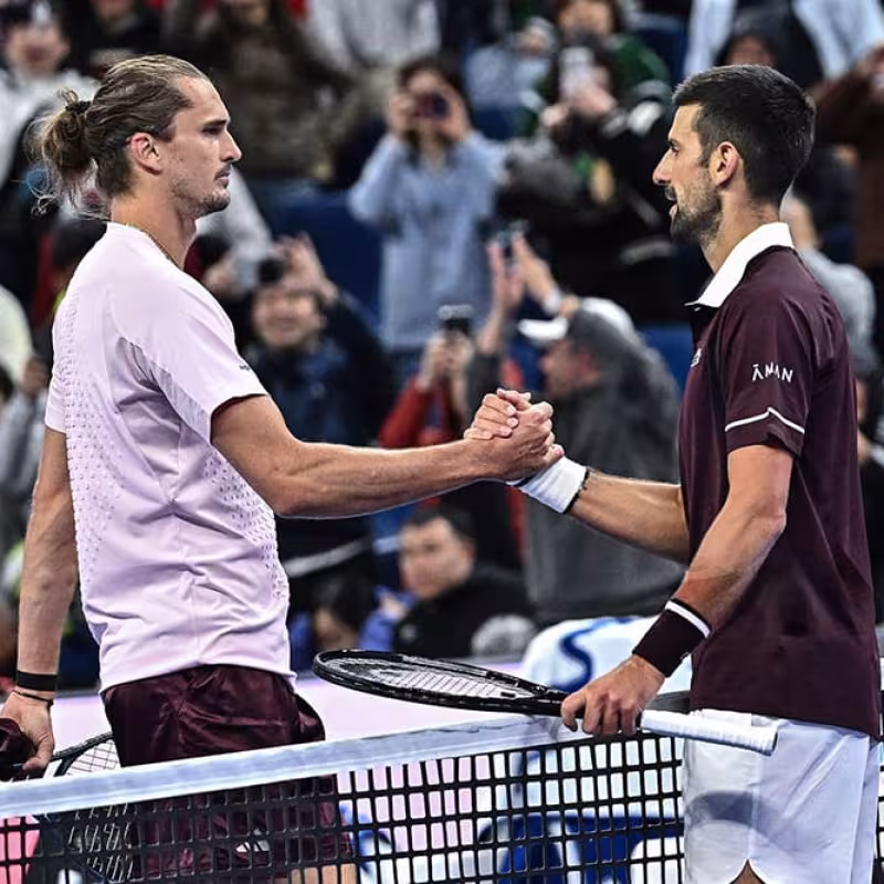 Zverev y Djokovic formaron parte de una de las polémicas de la semana.