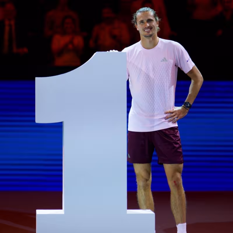 Zverev es el nuevo número uno del mundo.
